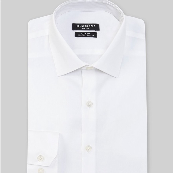Kenneth Cole Reaction Slim Fit Button Up Shirt - Picture 1 of 5